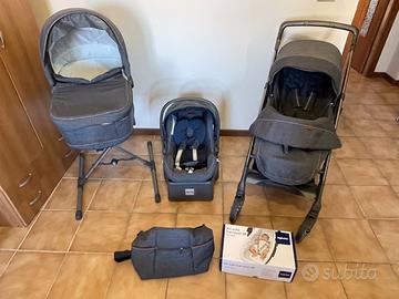 KIT INGLESINA TRILOGY VILLAGE DENIM + ACCESSORI