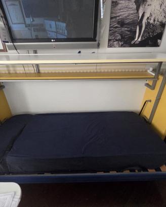 LETTO A SCOMPARSA CON SCRIVANIA CLEI