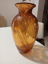 vaso vintage in vetro di Murano
