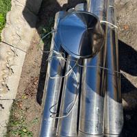 Canna fumaria in acciaio inox