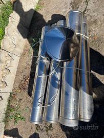 Canna fumaria in acciaio inox