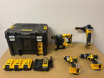 DEWALT XR 18V kit di 4 utensili, DCK422P3T-QW