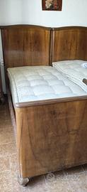 Letto matrimoniale vintage