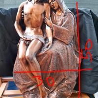 statua la pietà in bronzo