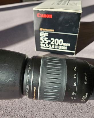 Obiettivo CANON EF 55-200 f/4.5-5.6 II USM