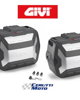 Valigie espandibili Givi XSPACE + serrature