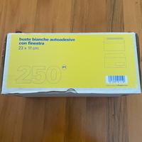 Confezione 250 buste da lettera