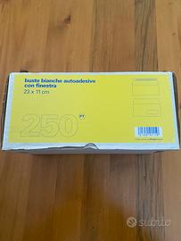 Confezione 250 buste da lettera