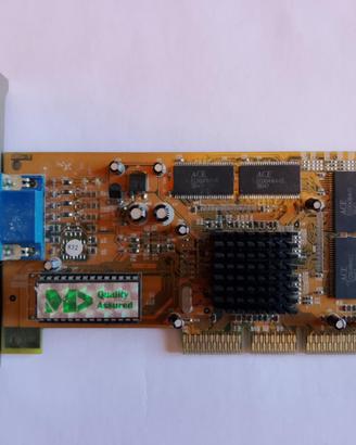 Scheda Video AGP S3 Savage4 32MB Manli Vintage