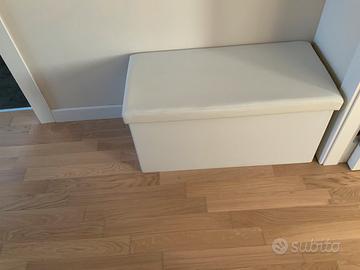 Cassapanca/pouf contenitore