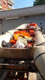 Gommone ILVER + CARRELLO omologato+ MOTORE