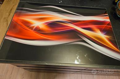 Piano coprifornelli in vetro temperato