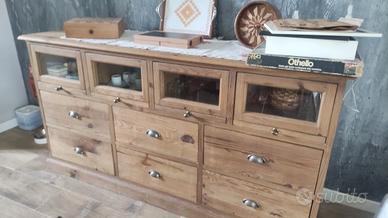 credenza in legno 