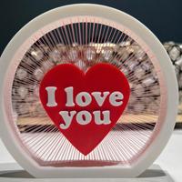 Cuore di San Valentino sospeso