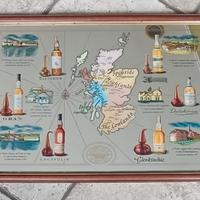 whisky classic malt quadro specchio pubblicità