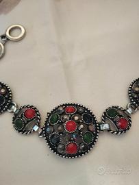 braccialetto con pietre vintage 