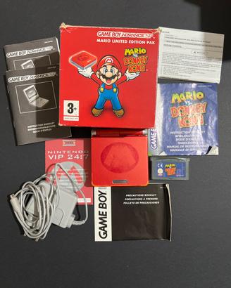 Game Boy Advance SP Mario Limited Edition Pak