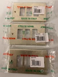 Placche in alluminio color Argento satinato