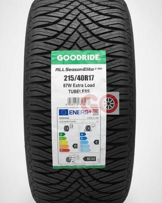 2 Pneumatici 215/40 R17 Goodride All Season Z - 40