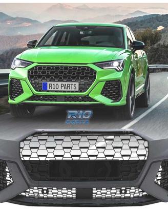 PARAURTI ANTERIORE PER AUDI Q3 19- LOOK RS