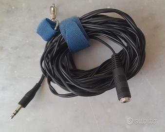 prolunga 5m audio M/F 3,5"