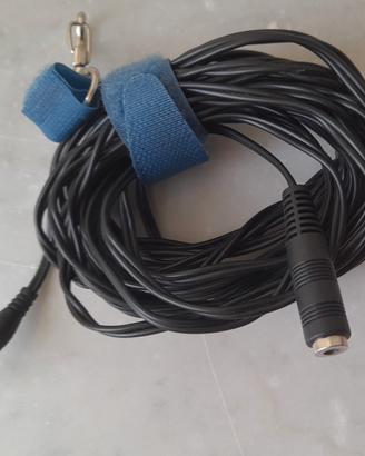 prolunga 5m audio M/F 3,5"