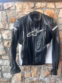 Giacca moto pelle Alpinestars GP tg 48 cod.3103518