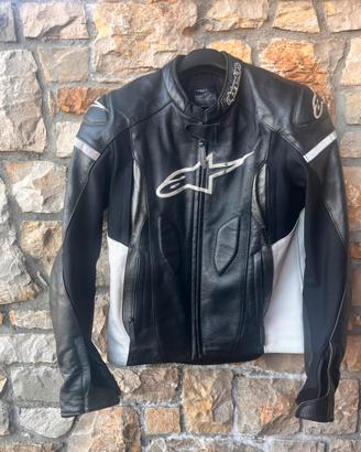 Giacca moto pelle Alpinestars GP tg 48 cod.3103518