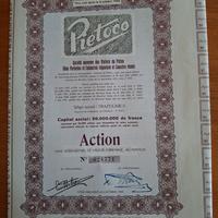 CERTIFICATO AZIONARIO CON CEDOLE