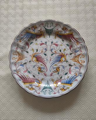 Piatto decorativo Manifattura C.A.C.F. Faenza