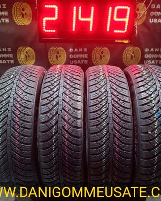 4 GOMME 165 60 15 al 80/99% 4 STAGIONI