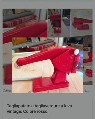 Tagliapatate e tagliaverdure a leva vintage