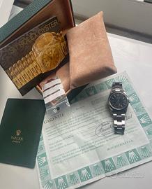 ROLEX AIR KING 14000 BLACK DIAL 34 MM  SERIALE P