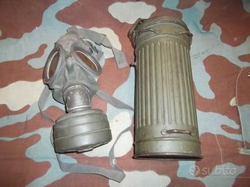WW2 German Gas Mask Maschera Seconda Guerra
