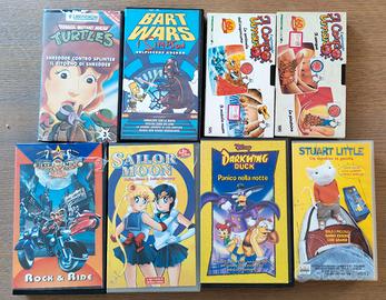 33 videocassette  whs + 3 cd