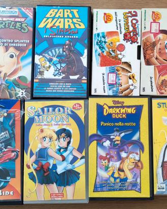 33 videocassette  whs + 3 cd