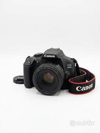 Canon EOS 1300D + Canon EF 50mm f/1.8 STM – Ottime