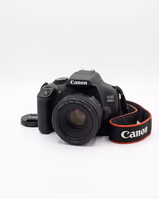Canon EOS 1300D + Canon EF 50mm f/1.8 STM – Ottime