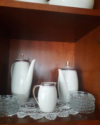 Servizio caffe in oro zecchino