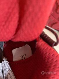 Scarpe da trekking rosse  n 37