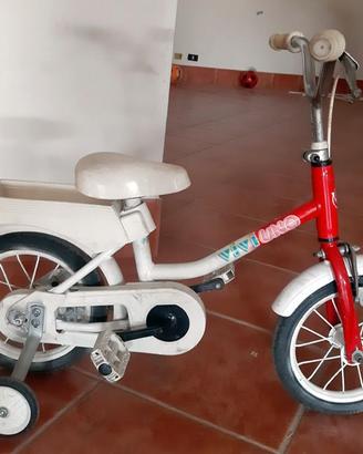 Bici piccola con rotelle