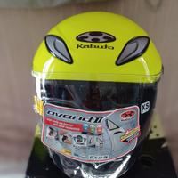 Casco Kabuto jet - tg. XS - giallo fluo - Perfetto