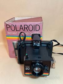 polaroid instant 20 land camera + illuminatore