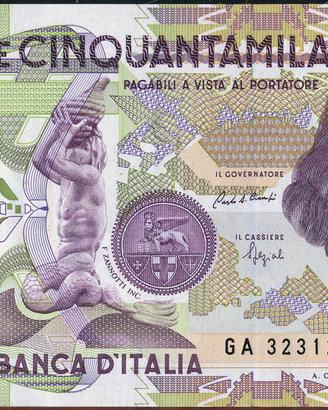 50.000 lire Bernini 2 tipo