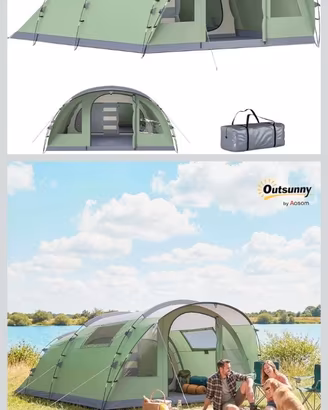Tenda 4 posti mai usata