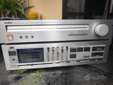 amplificatore jvc ax50 e tuner  yamahat550