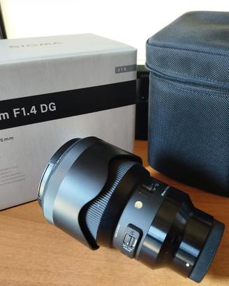 Sigma Art 85mm F1.4 e-mount