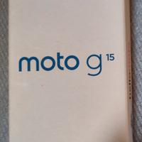 telefono Motorola g15 