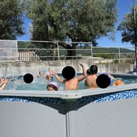 PISCINA OVALE FUORI TERRA