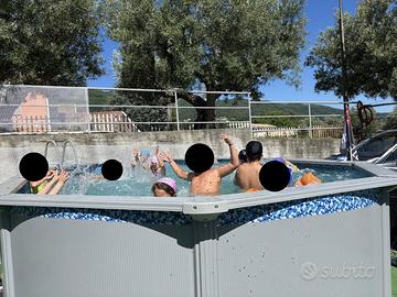 PISCINA OVALE FUORI TERRA